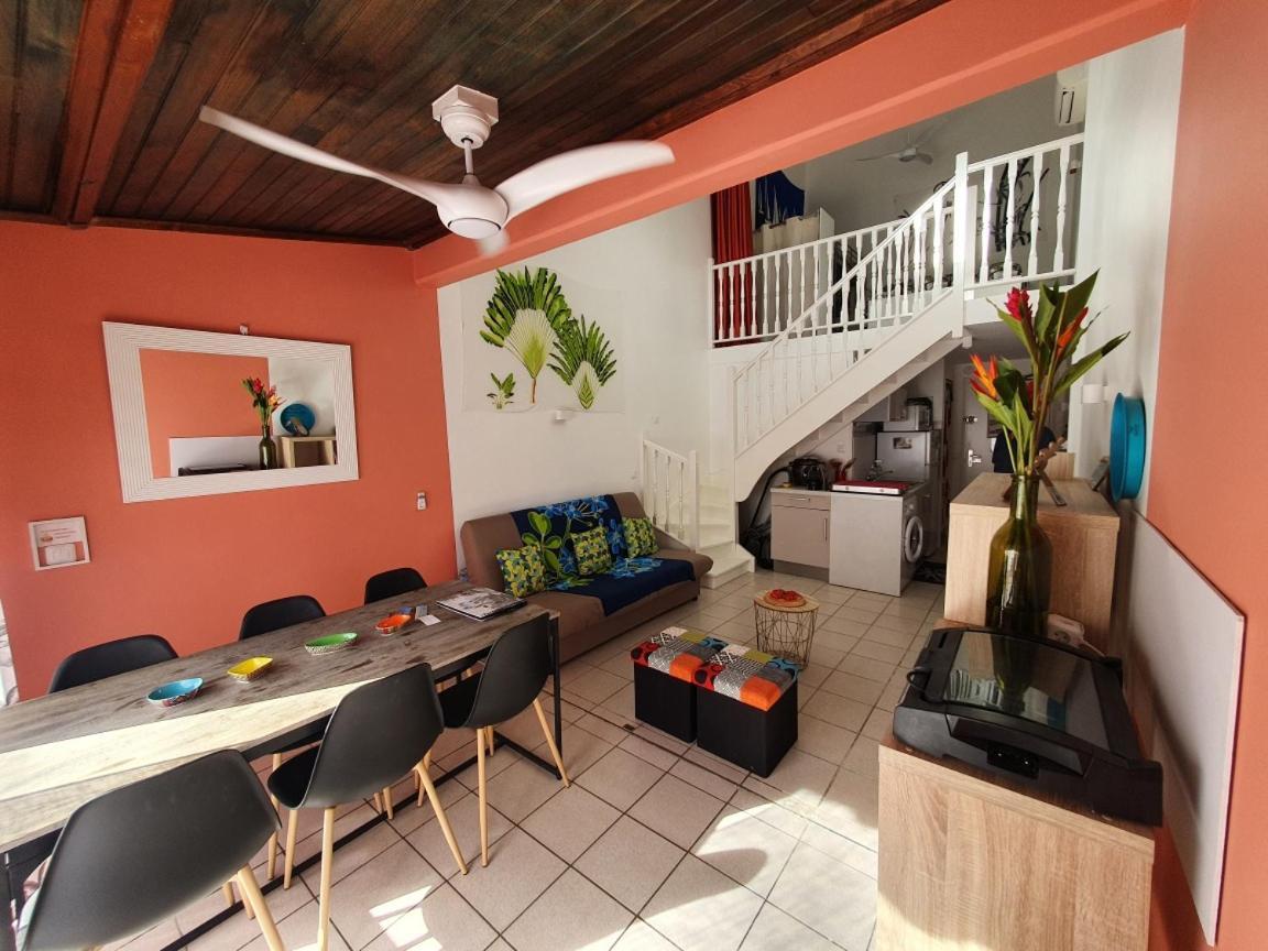 Appartement Ker-Eol Residence Canouan Sainte-Anne Avec Piscine Exterior photo